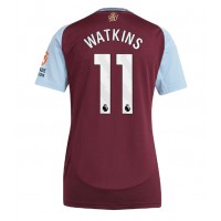 Fotballdrakt Dame Aston Villa Ollie Watkins #11 Hjemmedrakt 2024-25 Kortermet